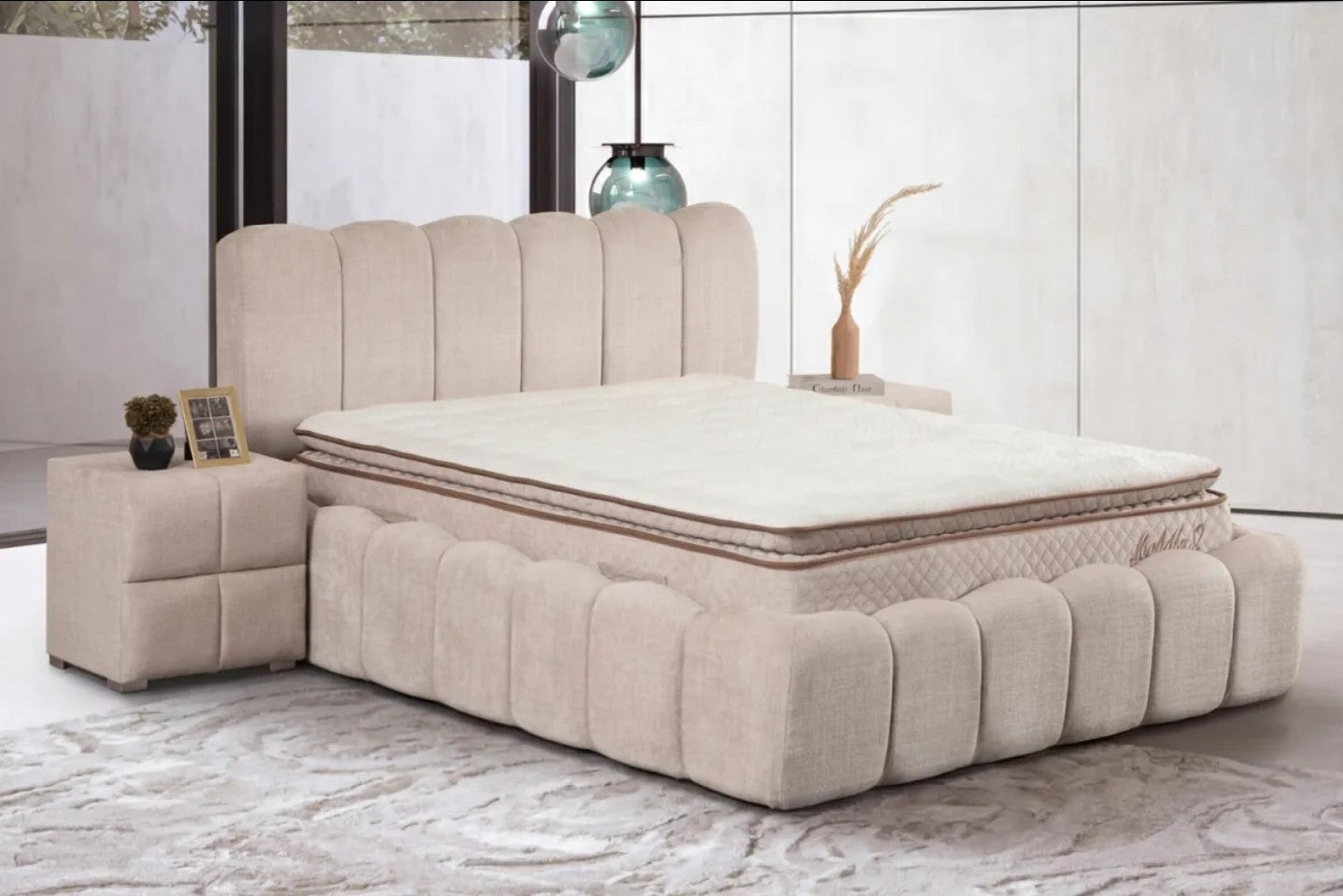 Lit Coffre ALYA - Marbella ( SANS MATELAS )